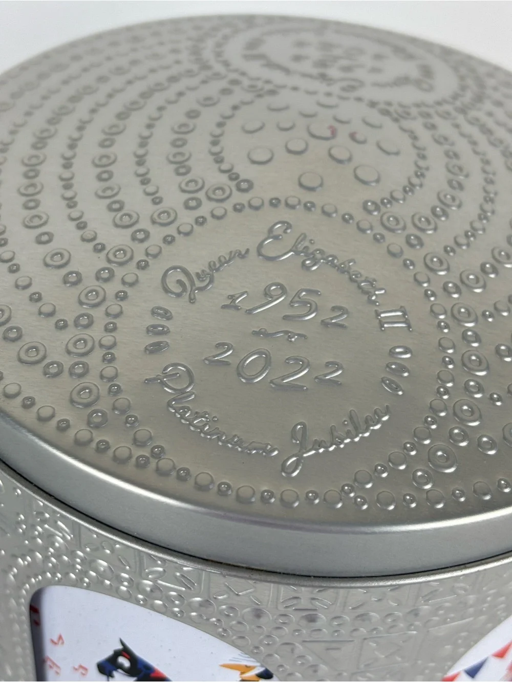 M & S-Queens Commemorate Rotating Musical Tin-2nd Platinum Jubilee-1952-2022